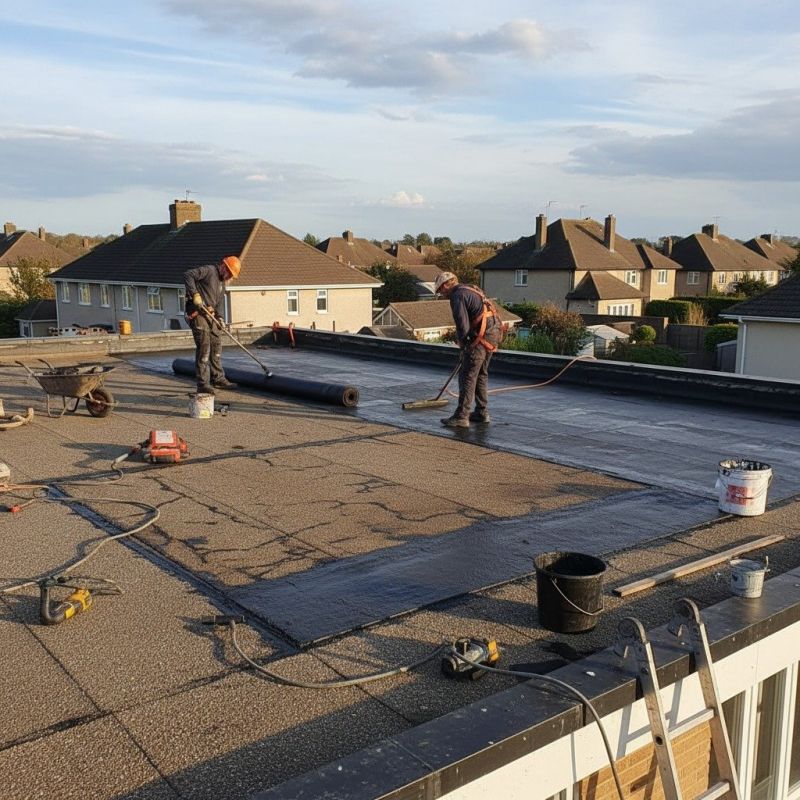 Flat Roof Leak Repair